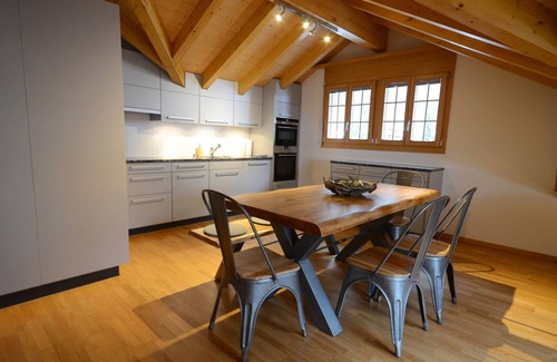 Lauterbrunnen Apartment | Beautiful penthouse apartment with stunning views of Lauterbrunnnen valley.