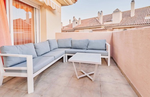 Torrox Costa House | Beautiful Penthouse Near the Beach with Sea View, Pool, Wi-Fi, A/C, Balcony & Terrace