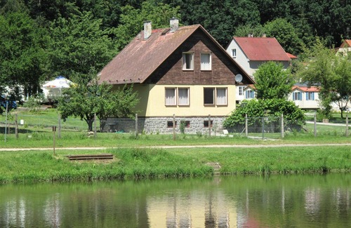 Tyn nad Vltavou House | Beautiful private villa for 8 guests with WIFI, TV, terrace and pets allowed