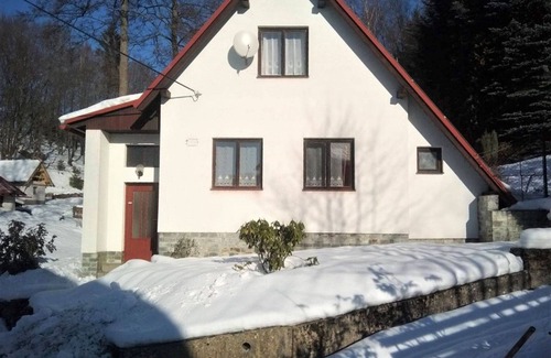 Zelezny Brod Villa | Beautiful private villa for 5 people with TV, terrace and pets allowed