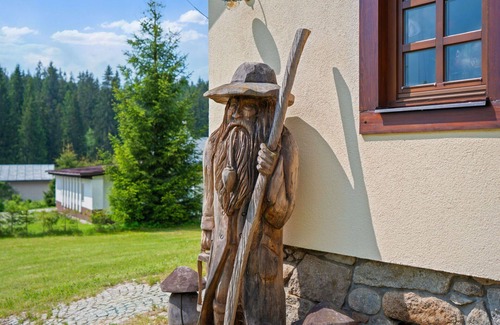 Harrachov House | Beautiful private villa for 28 people with WIFI, TV, patio and panoramic view