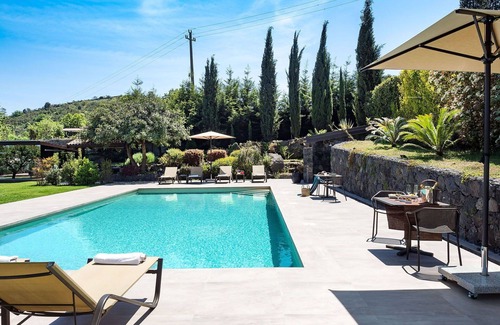 Viagrande Villa | Beautiful private villa for 7 people with private pool, WIFI, A/C, TV, terrace and panoramic view
