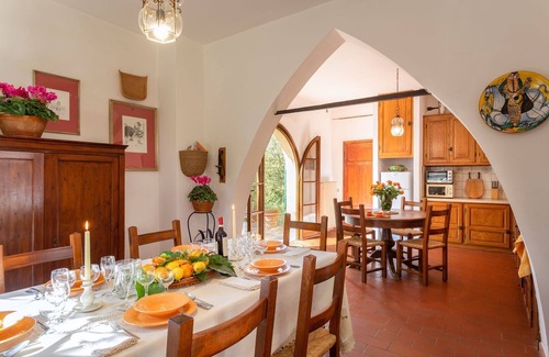 Montecalvoli Villa | Beautiful private villa for 8 people with private pool, WIFI, TV, patio and panoramic view