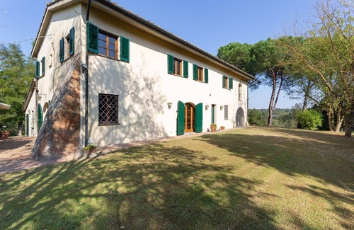 Montecalvoli Villa | Beautiful private villa for 8 people with private pool, WIFI, TV, patio and panoramic view