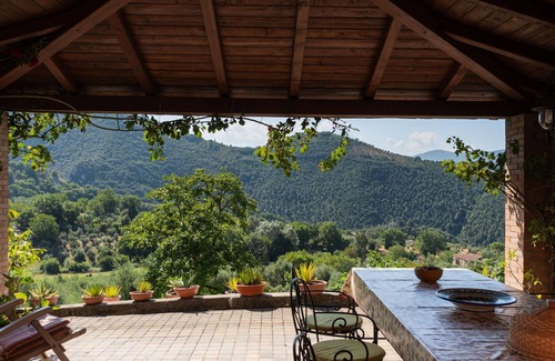 Salisano Villa | Beautiful private villa for 8 guests with private pool, WIFI, TV and patio