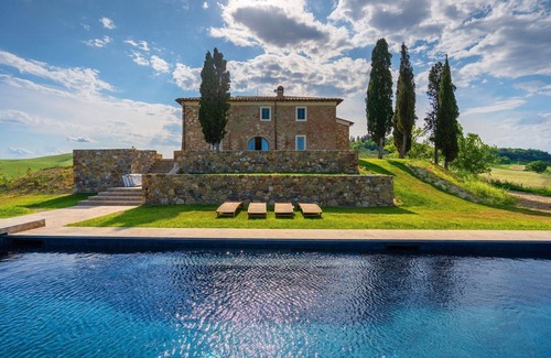 Torre A Castello Villa | Beautiful private villa for 12 people with WIFI, A/C, private pool, terrace and panoramic view