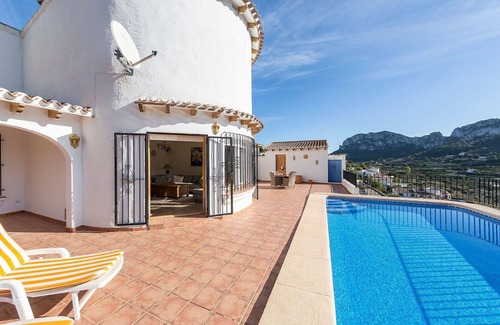 Rafol de Almunia Villa | Beautiful private villa for 7 guests with WIFI, A/C, private pool, TV and terrace