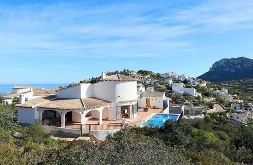 Rafol de Almunia Villa | Beautiful private villa for 7 guests with WIFI, A/C, private pool, TV and terrace