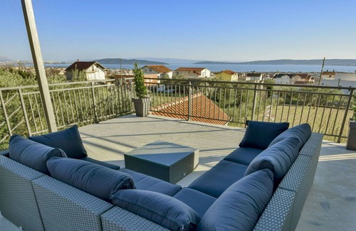 Kastel Stari House | Beautiful private villa for 6 guests with A/C, WIFI, private pool, TV, terrace and parking