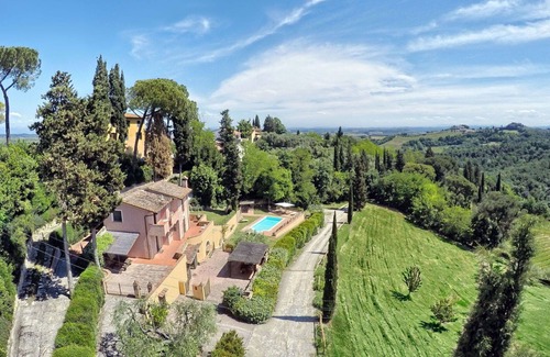 Gambassi Terme Villa | Beautiful private villa for 10 guests with A/C, private pool, WIFI, TV, patio and pets allowed