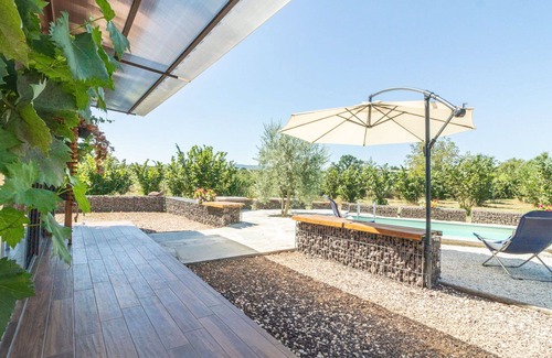 Sutri House | Beautiful private villa for 2 people with private pool, A/C, WIFI, TV and panoramic view