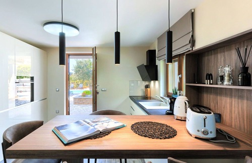 Kastelir-Labinci House | Beautiful private villa with WIFI, hot tub, A/C, private pool, TV, terrace and pets allowed