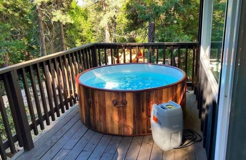 Crestline Cabin | Beautiful Renovated Cozy Forest Home in Crestline with Hot Tub