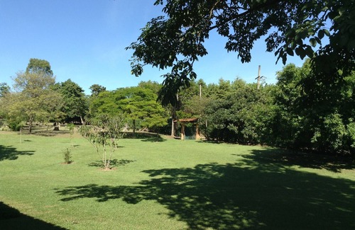 Indaiatuba House | Beautiful Seasonal Site With Pool, Barbecue and Soccer Field