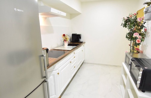 Asterstein Apartment | Beautiful, spacious basement with Japanese garden -Parking spot