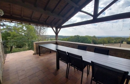 Andressac House | Beautiful stone house with panoramic views in southern Quercy