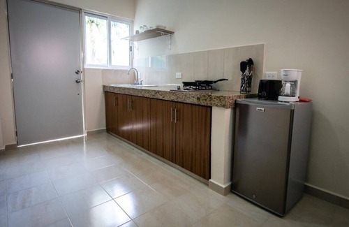 Ejidal Apartment | Beautiful studio with pool.