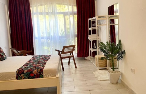 Diani Beach Apartment | Beautiful studio apartment on a beach front property and has 2 pools.