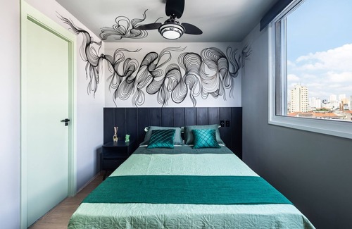 Bras Apartment | Beautiful Studio with Swimming Pool Close to the Brás subway