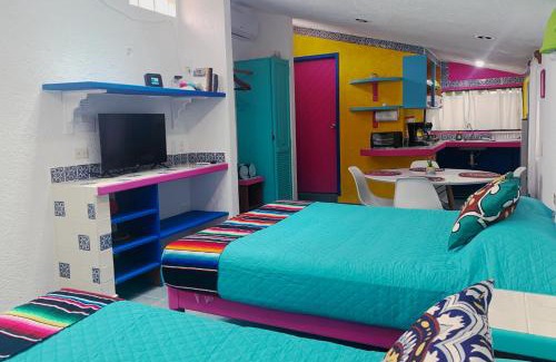 Akumal Apartment | Beautiful Studio in Akumal Paradise - Wifi, AC