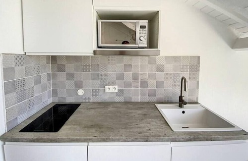 Cul de Sac Condo | Beautiful suite S9, pool, sea view, next to paradise Pinel Island