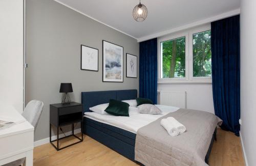 Bielany Apartment | Beautiful Two-Bedroom Apartment Warsaw Bielany by Noclegi Renters