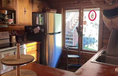 Cooper Landing Cabin | Beautiful View from our Lakefront Log Cabin