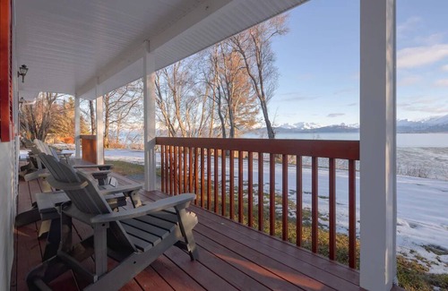 Homer Cottage | Beautiful view of the Homer Spit & Kachemak Bay