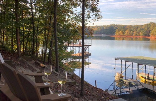 Reed Creek House | Beautiful views on Lake Hartwell! Deep cove! Everything you need to relax!
