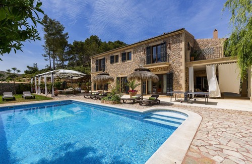 Andraitx Villa | Beautiful villa with breathtaking sea and mountain views 10 minutes from Andratx