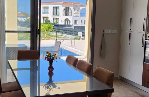 Karavas Villa | Beautiful villa with private pool sea & mountain view, full amenities, free WIFI