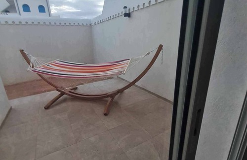 Aghir Villa | Beautiful villa with pool sea view in front of hotel sidi slim aghir djerba