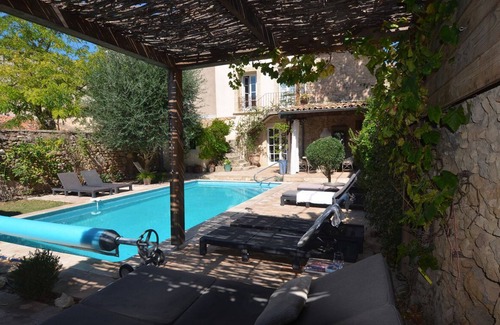 Aumes House | Beautiful village house with heated pool, air con, near Pezenas, Languedoc