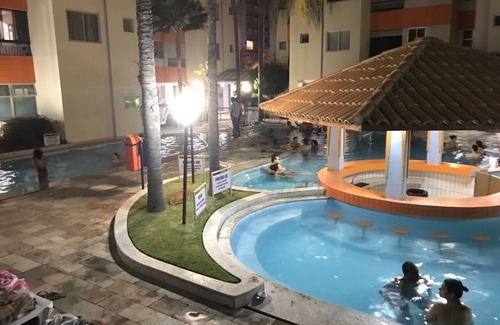 Prive das Caldas Apartment | Beautiful Water Park-Fully Furnished Apartment-7 Thermal Pools-Free Wifi-Centralized