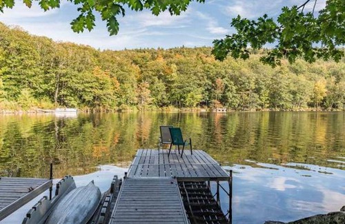 Rome Cabin | Beautiful Waterfront Property on a quiet cove-Tranquility on Long Pond