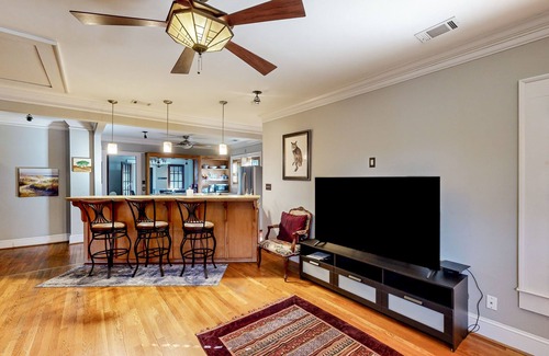 Westside House | Beautifully updated home with enclosed yard, W/D, and central AC