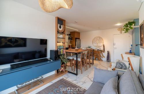Morro das Pedras Apartment | Beauty Zen Apart on Beach with Jacuzzi IBC0205