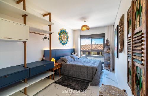 Morro das Pedras Apartment | Beauty Zen Apart on Beach with Jacuzzi IBC0205