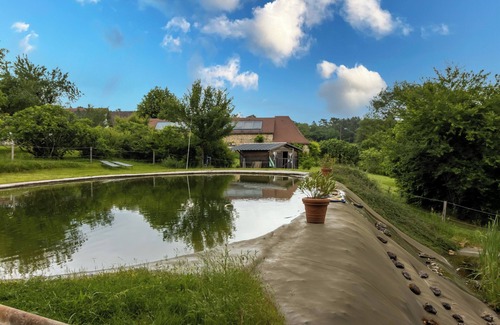 Auriac-du-Perigord Bed & Breakfast | Bed and Breakfast 'Chambre Bleuet' with Shared Terrace and Shared Garden