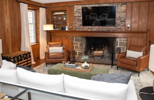 Bedford House | Bedford Heights - Stone Estate Home with View