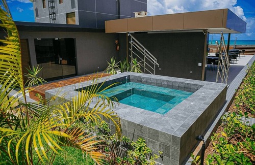 Joao Pessoa Apartment | Beira-mar do Cabo Branco, Unity 16. Espetacular com Jacuzzi Privativa