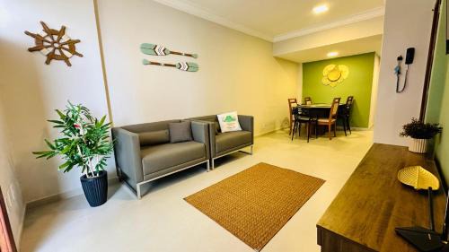 Guarapari Apartment | Beira Mar Pé na Areia 3 Quartos Praia do Morro Guarapari