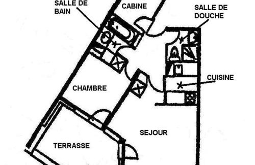 Les Avanchers-Valmorel Apartment | Bel appartement 3 pièces rénové avec balcon, parking en option à Valmorel - FR-1-291-821