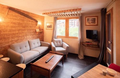 Les Avanchers-Valmorel Apartment | Bel appartement 3 pièces rénové avec balcon, parking en option à Valmorel - FR-1-291-821