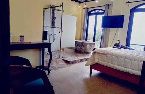 Antigua Guatemala House | BELAROSA Hotel, nestled in the Antigua mountains with views of the 3 volcanoes