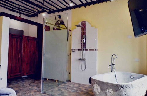 Antigua Guatemala House | BELAROSA Hotel, nestled in the Antigua mountains with views of the 3 volcanoes
