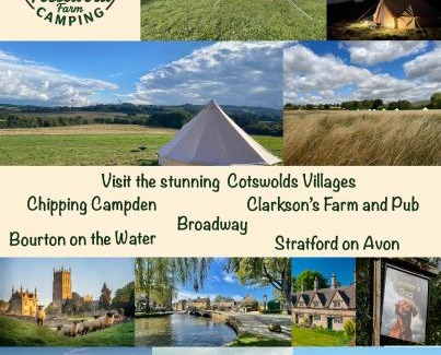 Moreton-in-Marsh Other | Bell Tent 4m and 7m Fossewold Cotswold Camping