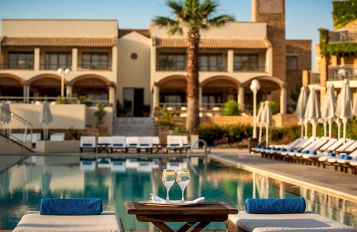 Agkisaras House | Bella Beach Hotel - Double Garden View Room All Inclusive 2 people