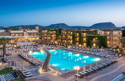 Agkisaras House | Bella Beach Hotel - Double Garden View Room All Inclusive 2 people