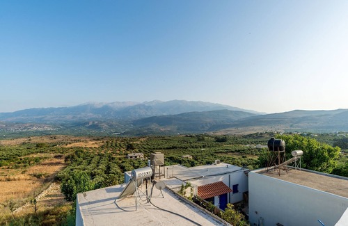 Aptera Cottage | Bella-Maria at Aptera with mountain and sea view!